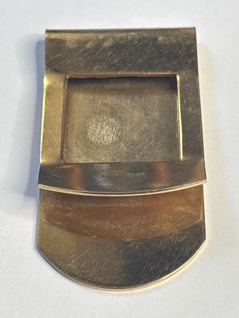 Vintage DB 1/20 14K Gold Filled Money Clip | Graduation Gift
